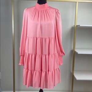 Alex Marie Lovely Pink Tiered Dress Ladies Size 8